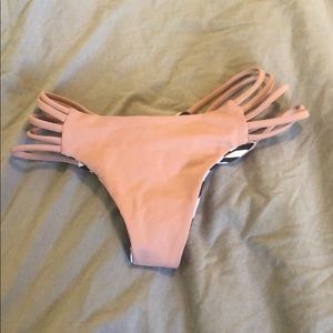 Strange bikini custom reversible bottoms